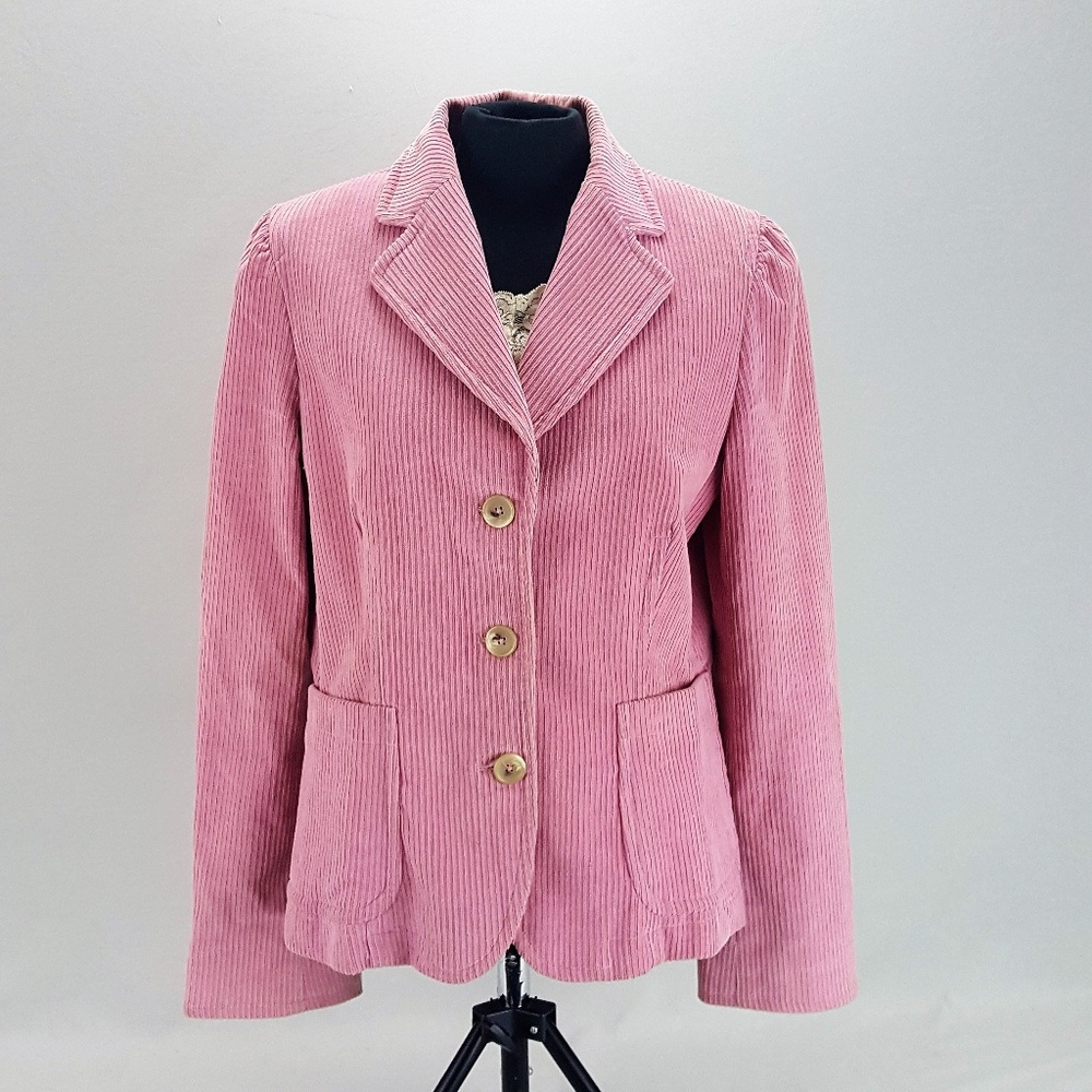 Banana Republic Womens Jacket Blazer Corduroy 10